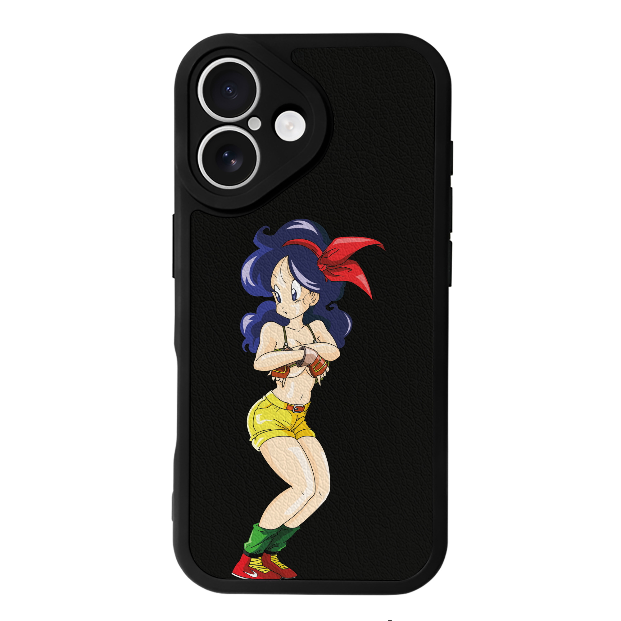 （画像用） ドラゴンボール DRAGON BALL 【iPhone 16シリーズ対応】シリコンスマホケース（レザー調） 材質：シリコン